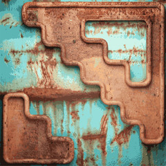 Old metal background
