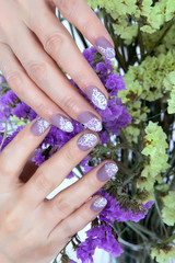 Fototapeta premium Nail art design