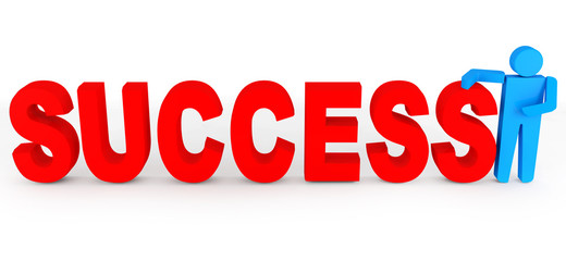 Success in business concept