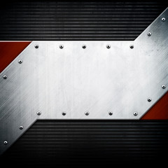 metal template background