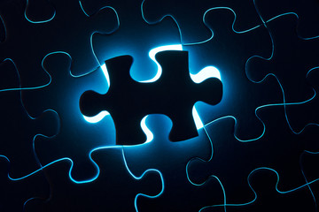 Fototapeta premium Puzzle