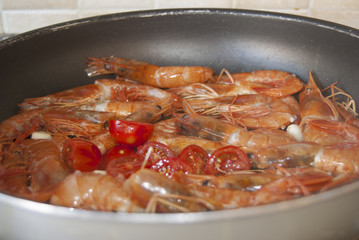 frittura di gamberoni