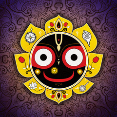 Jagannath. Indian God of the Universe. Lord Jagannatha. - 54539658