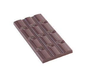 Dark chocolate bar.