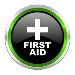 Obraz premium first aid icon