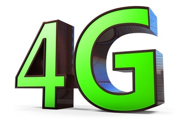 3d sign of 4G broadband