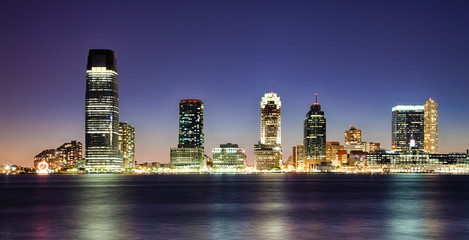 New Jersey in the night