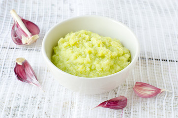 Zucchini puree