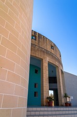 St.Francis of Assisi church placed in Qawra, republic of Malta