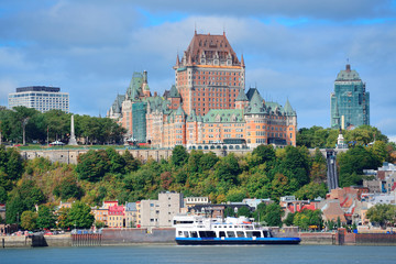 Fototapeta premium Panoramę miasta Quebec