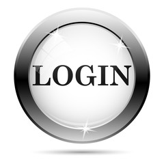 Black and white icon