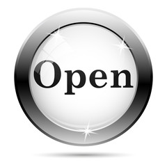 Black and white icon