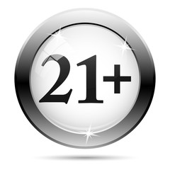 Black and white icon