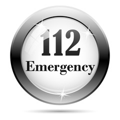 Black and white icon