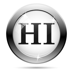 Black and white icon