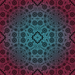 ornamental lace pattern, circle background with many details, lo