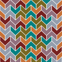 kacheln retro zick-zack I