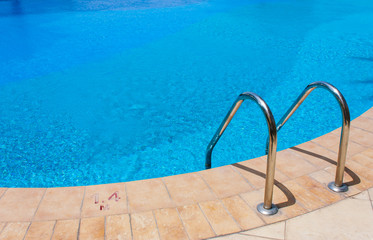 Fototapeta na wymiar Swimming pool detail