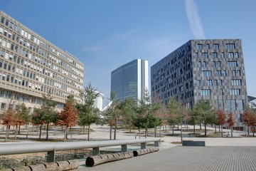 immeubles du plateau du kirchberg