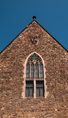 Cathedral of Magdeburg at river Elbe, Germany
