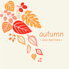 autumn leaf background