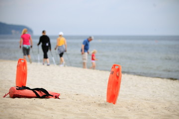 Lifeguard beach rescue equipment