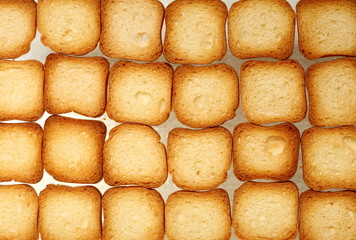 rusks bread toast biscuits, diet food background