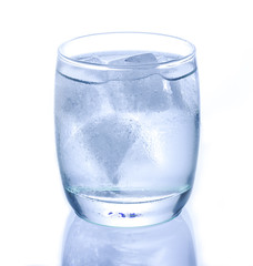 Cold Glass of Water with Condensation