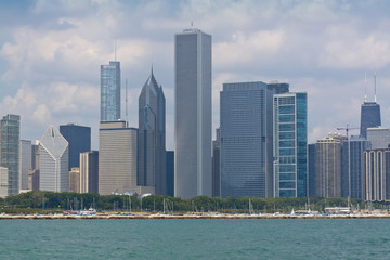 Fototapeta premium Chicago Skyline