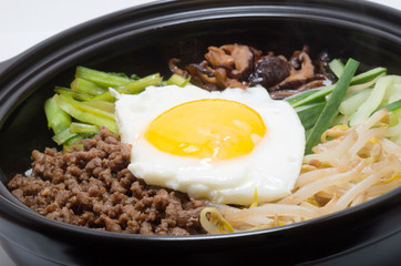 Korean bibimbap