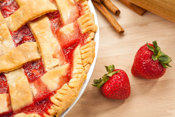 Strawberry Rhubarb Pie