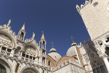 Fototapeta na wymiar Cathedral of San Marco and Doge´s Palace (Venice)