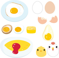 卵といろいろな卵料理