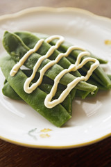 茹でインゲン