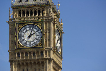 Fototapeta na wymiar Big Ben w Londynie