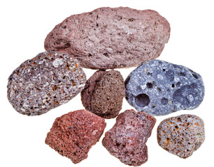 porous pumice stones