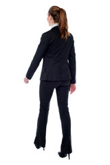 Fototapeta premium Woman in walking posture