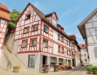 Fachwerk in Meersburg, Bodensee