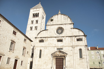 Fototapeta na wymiar Kościół Najświętszej Marii Panny w Zadarze