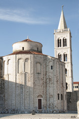 Fototapeta na wymiar Kościół św Donat Zadar