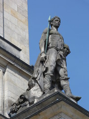 Fototapeta na wymiar Statua Reichstag Berlin