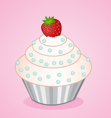 vector cupcake