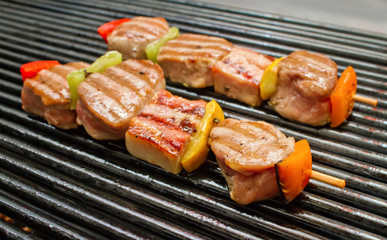 Skewers Grilling