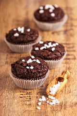 Vegan chocolate muffins