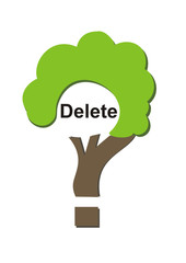 вырубка деревьев