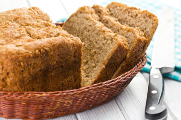 homemade whole wheat bread