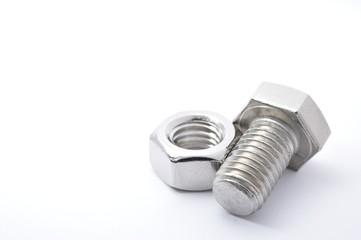 Schraube mit Mutter