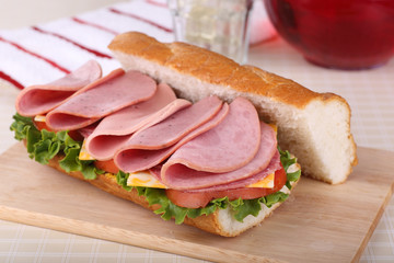 Lunch Meat Sandwich