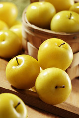 yellow prunes