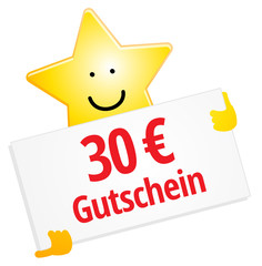 30 € Gutschein